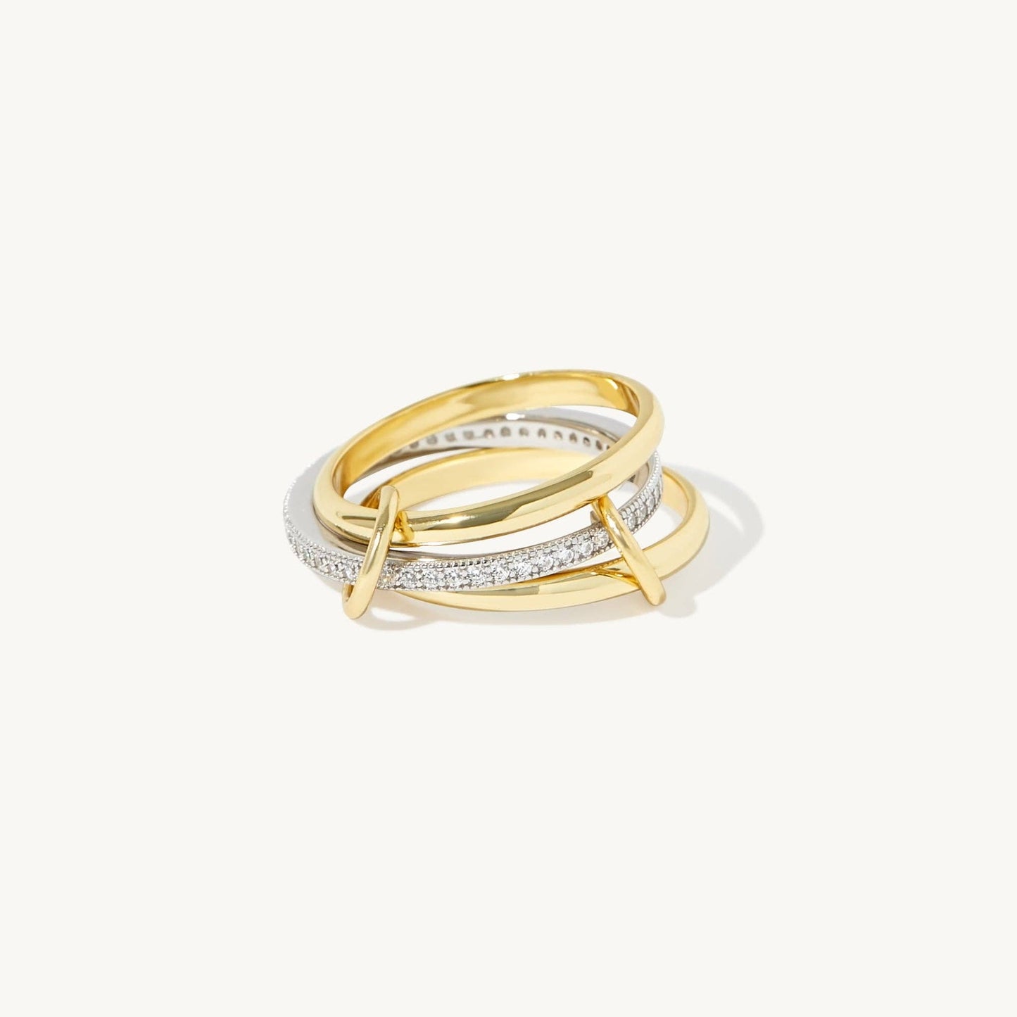 Multi-Link Connector Ring – Bold & Timeless Statement Piece