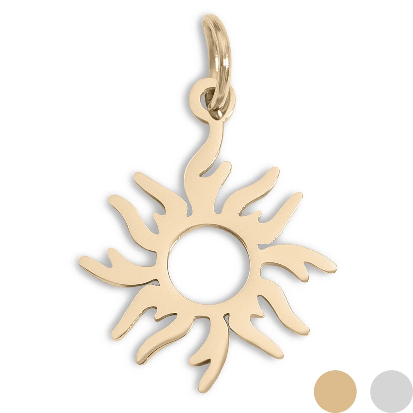 Sunburst Charm | Radiate Positivity with a Symbol of Strength & Light