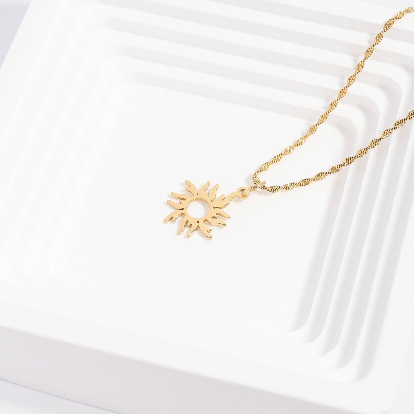 Sunburst Charm | Radiate Positivity with a Symbol of Strength & Light